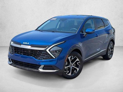 Sapphire Blue 2024 Kia Sportage EX