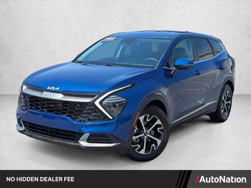 Sapphire Blue 2024 Kia Sportage EX
