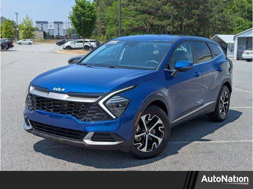 Sapphire Blue 2024 Kia Sportage EX