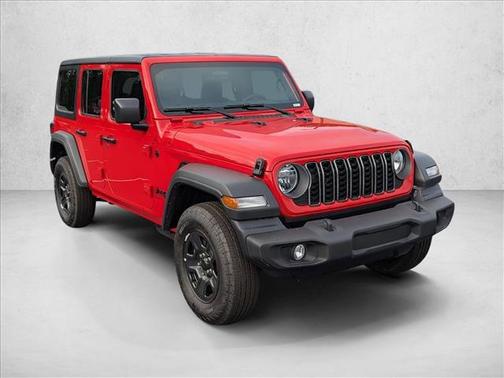Firecracker Red Clearcoat 2026 Jeep Wrangler Sport