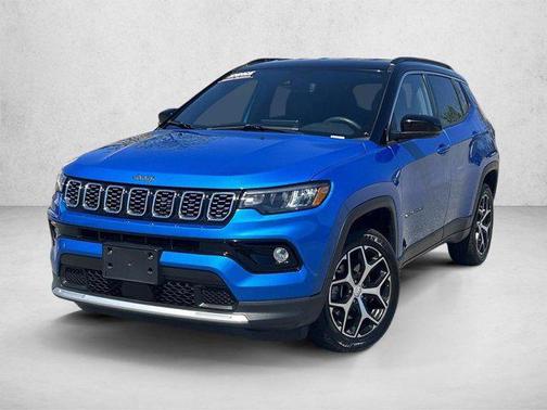 Hydro Blue Pearlcoat 2024 Jeep Compass Limited