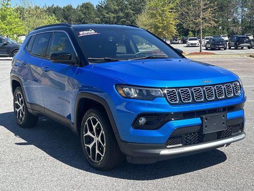 Hydro Blue Pearlcoat 2024 Jeep Compass Limited