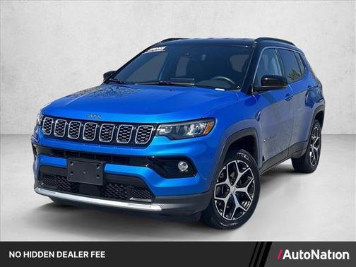 Hydro Blue Pearlcoat 2024 Jeep Compass Limited