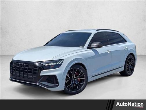 Glacier White Metallic 2021 Audi SQ8 4.0T Prestige