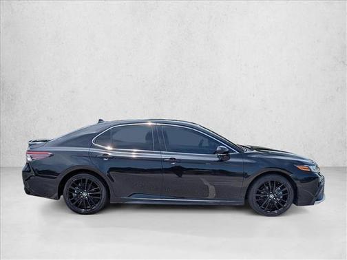 Midnight Black Metallic 2023 Toyota Camry XSE