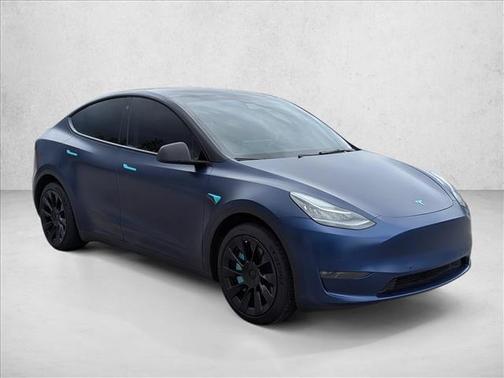 Pearl White Multi-Coat 2021 Tesla Model Y Long Range Dual Motor All-Wheel Drive