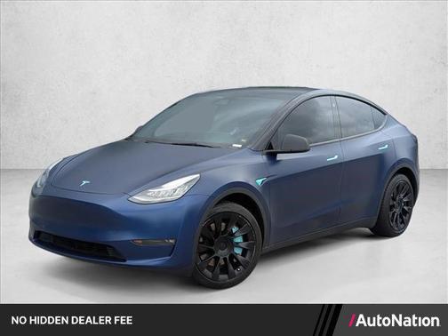 Pearl White Multi-Coat 2021 Tesla Model Y Long Range Dual Motor All-Wheel Drive