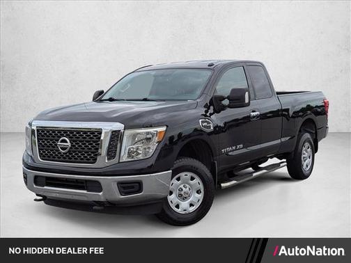 Magnetic Black 2017 Nissan Titan XD SV
