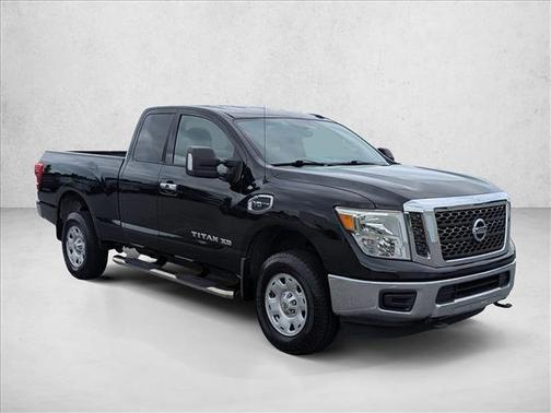 Magnetic Black 2017 Nissan Titan XD SV