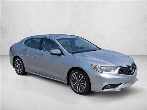 Silver/Gray 2018 Acura TLX Base