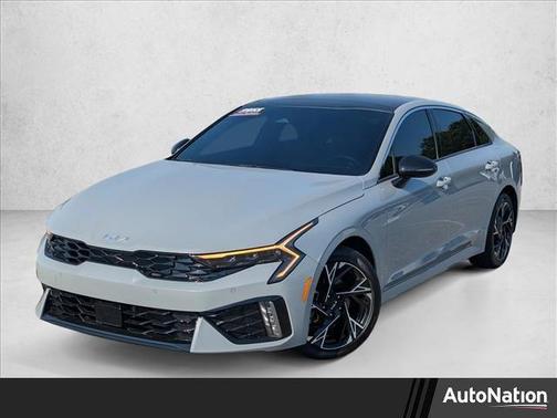 Wolf Gray 2025 Kia K5 GT-Line