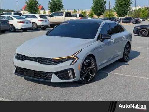 Wolf Gray 2025 Kia K5 GT-Line