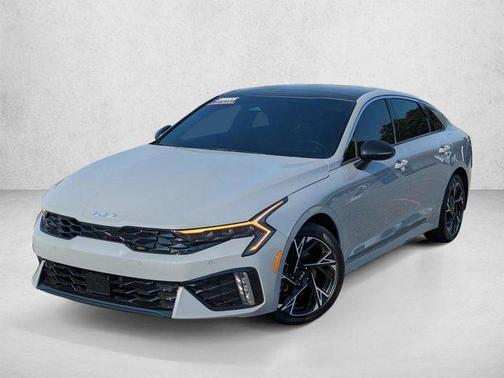 Wolf Gray 2025 Kia K5 GT-Line