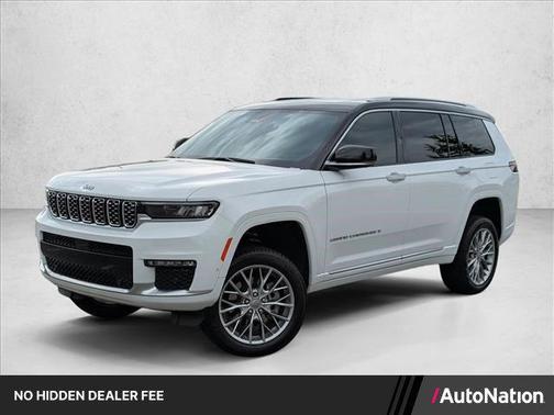 Bright White Clearcoat 2023 Jeep Grand Cherokee L Summit