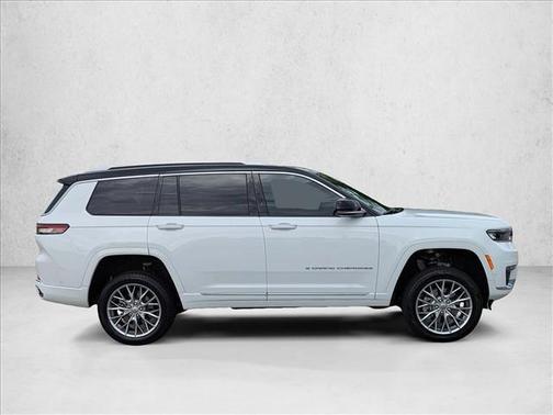 Bright White Clearcoat 2023 Jeep Grand Cherokee L Summit