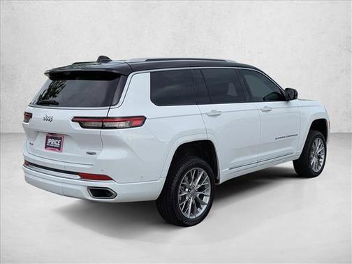 Bright White Clearcoat 2023 Jeep Grand Cherokee L Summit
