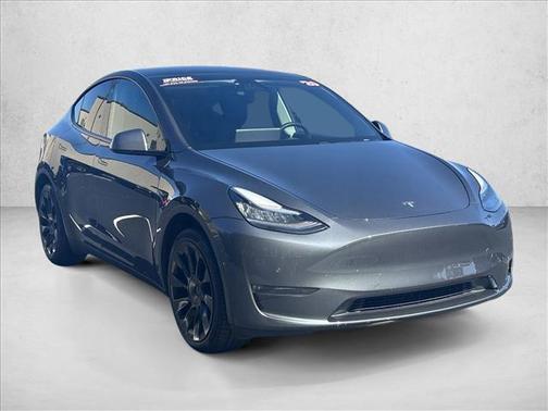 Pearl White Multi-Coat 2020 Tesla Model Y Long Range Dual Motor All-Wheel Drive