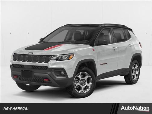 Bright White Clearcoat 2023 Jeep Compass Trailhawk