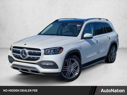 designo Diamond White Bright 2021 Mercedes-Benz GLS 450 4MATIC