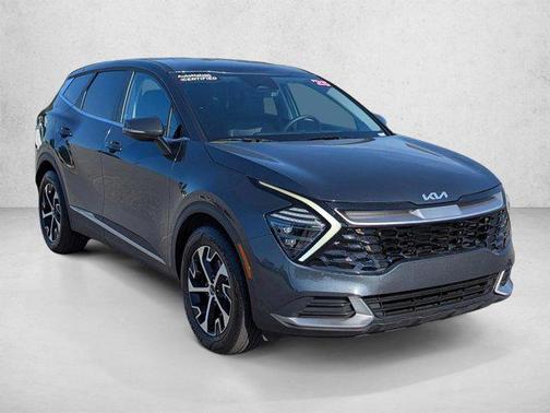Gravity Gray 2025 Kia Sportage EX