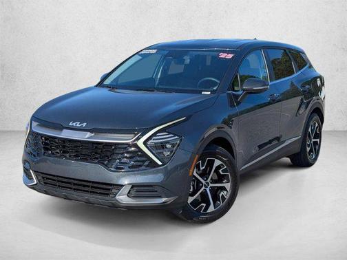 Gravity Gray 2025 Kia Sportage EX