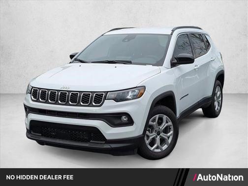 Bright White Clearcoat 2026 Jeep Compass Latitude