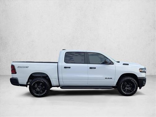 Bright White Clearcoat 2026 RAM 1500 Warlock Crew Cab 4x4 5'7' Box