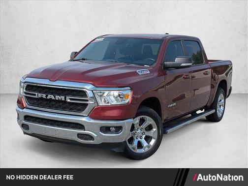 Delmonico Red Pearlcoat 2022 RAM 1500 Big Horn/Lone Star