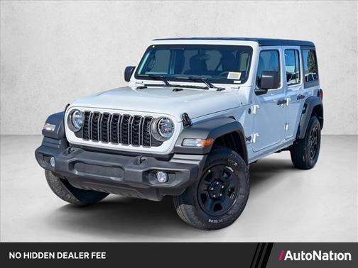 Bright White Clearcoat 2026 Jeep Wrangler Sport