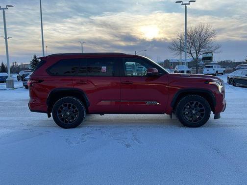 Supersonic Red 2026 Toyota Sequoia Platinum