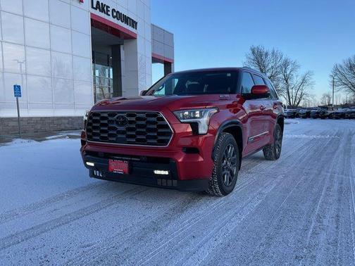 Supersonic Red 2026 Toyota Sequoia Platinum