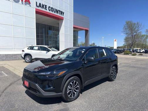Jet Black 2026 Toyota Corolla Hybrid L
