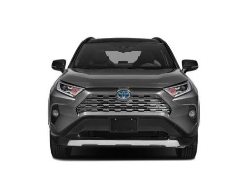 Blizzard Pearl w/Midnight Black Roof 2020 Toyota RAV4 Hybrid SE