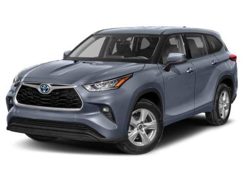 Midnight Black Metallic 2021 Toyota Highlander Hybrid XLE