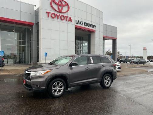 Predawn Gray Mica 2015 Toyota Highlander LE Plus