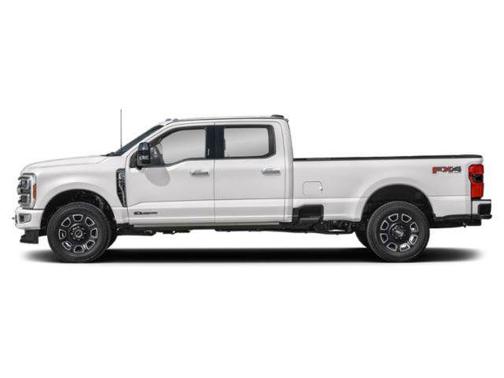 Star White Metallic Tri-Coat 2024 Ford F-350 Platinum