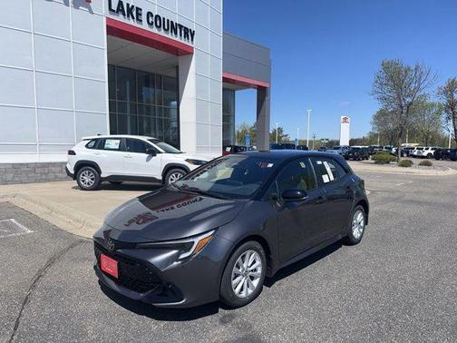 Magnetic Gray Metallic/Midnight Black Metallic 2026 Toyota Corolla SE