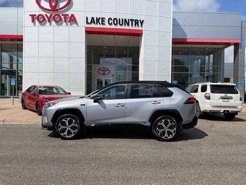 Silver Sky Metallic 2021 Toyota RAV4 Prime XSE