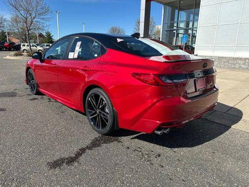 Supersonic Red w/Midnight Black Metallic Roof 2026 Toyota Camry XSE