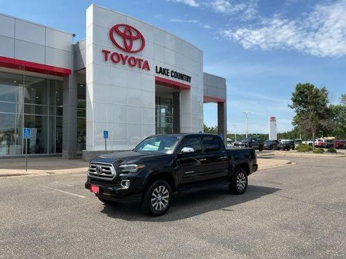 Midnight Black Metallic 2020 Toyota Tacoma Limited