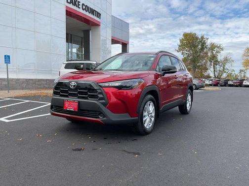 Soul Red Crystal 2026 Toyota Corolla Cross LE