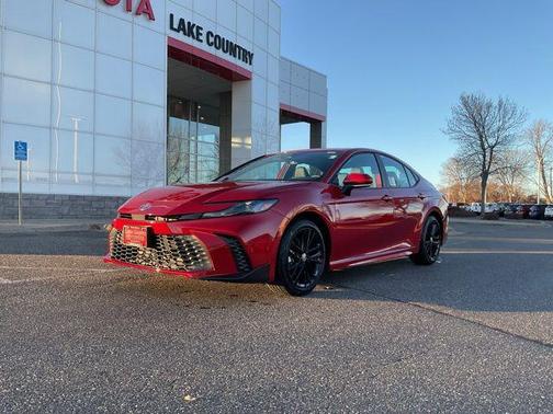 Supersonic Red 2026 Toyota Camry SE