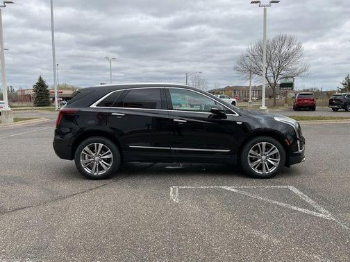 Stellar Black Metallic 2024 Cadillac XT5 Premium Luxury