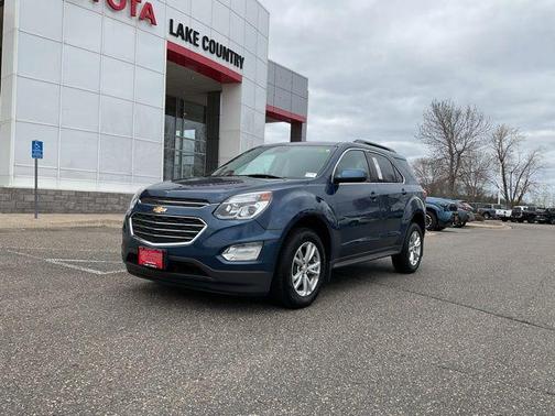 Patriot Blue Metallic 2017 Chevrolet Equinox 1LT
