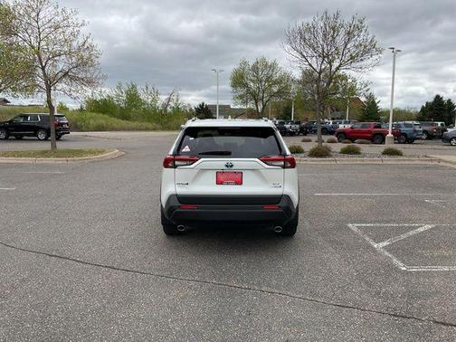 Blizzard Pearl 2021 Toyota RAV4 Hybrid XLE Premium