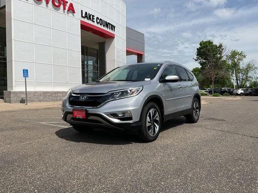 Alabaster Silver Metallic 2016 Honda CR-V Touring