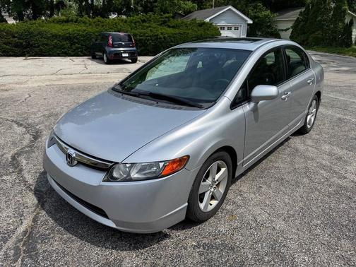 Alabaster Silver Metallic 2007 Honda Civic EX