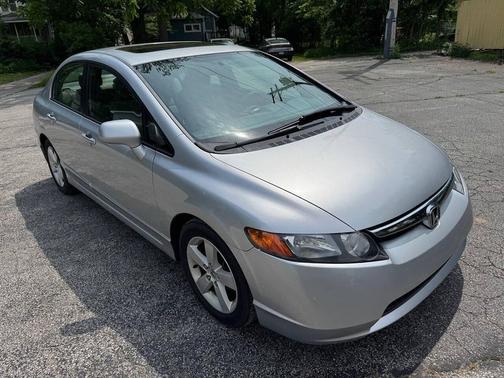 Alabaster Silver Metallic 2007 Honda Civic EX