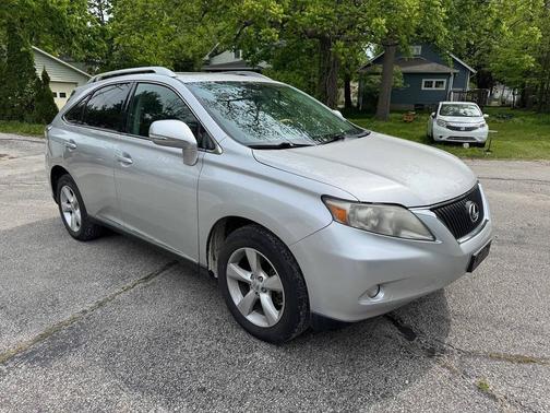 Silver 2010 Lexus RX 350 Base