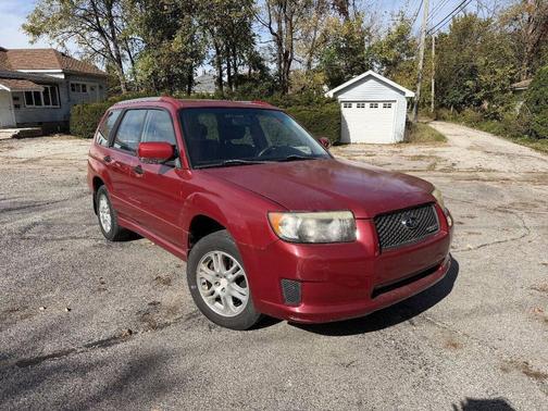 Garnet Red Pearl 2008 Subaru Forester Sports 2.5 X